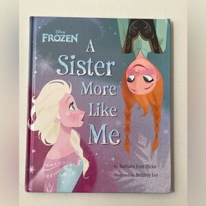 Frozen A Sister More Like Me Book